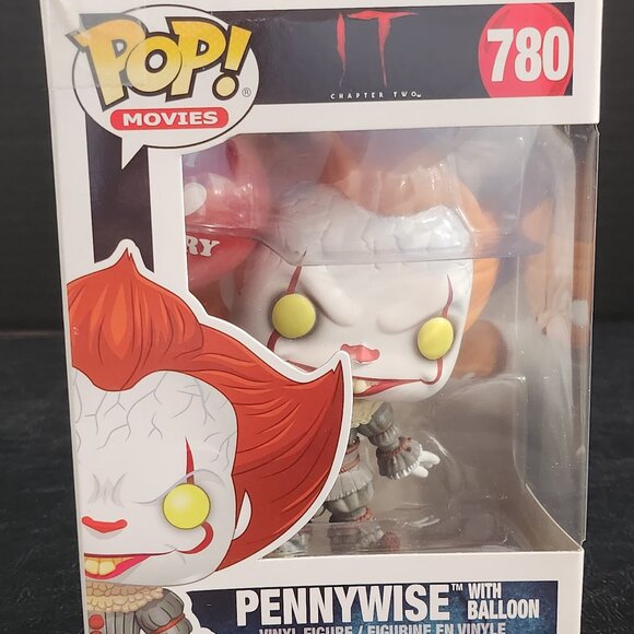 Funko Pop It Chapter 2 Pennywise With Balloon Vinyl Figure 780 NIB - Picture 1 of 7